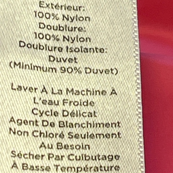 Talbots Pink Puffer Zip Up Vest - Sz L - Picture 8 of 9